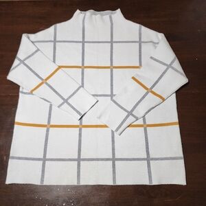 Tahari Mock Neck Sweater 1x